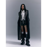 Shoulder pad coat jacket